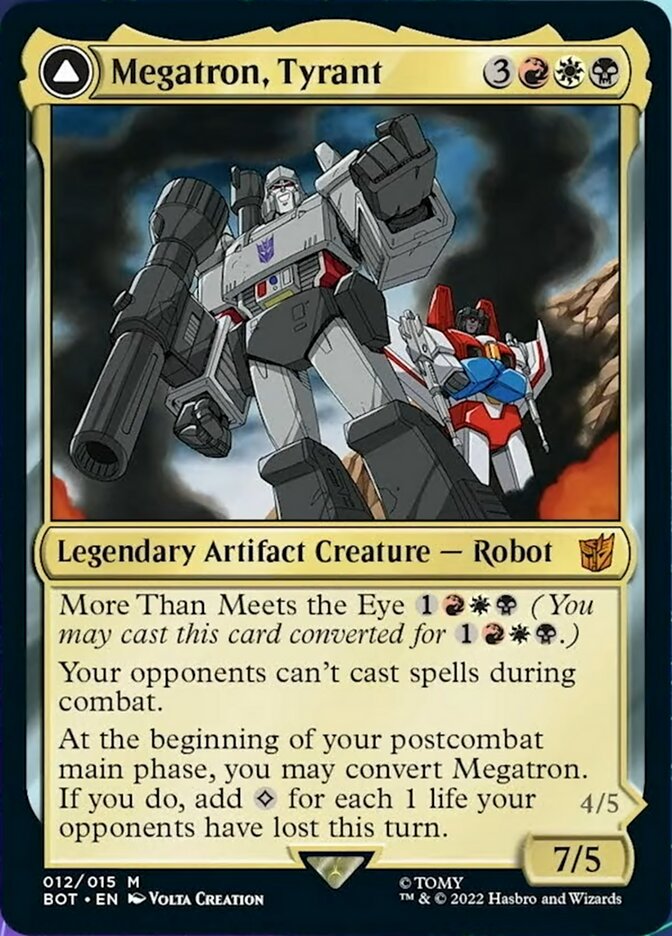 Megatron, Tyrant // Megatron, Destructive Force [Universes Beyond: Transformers] | Exor Games Dartmouth