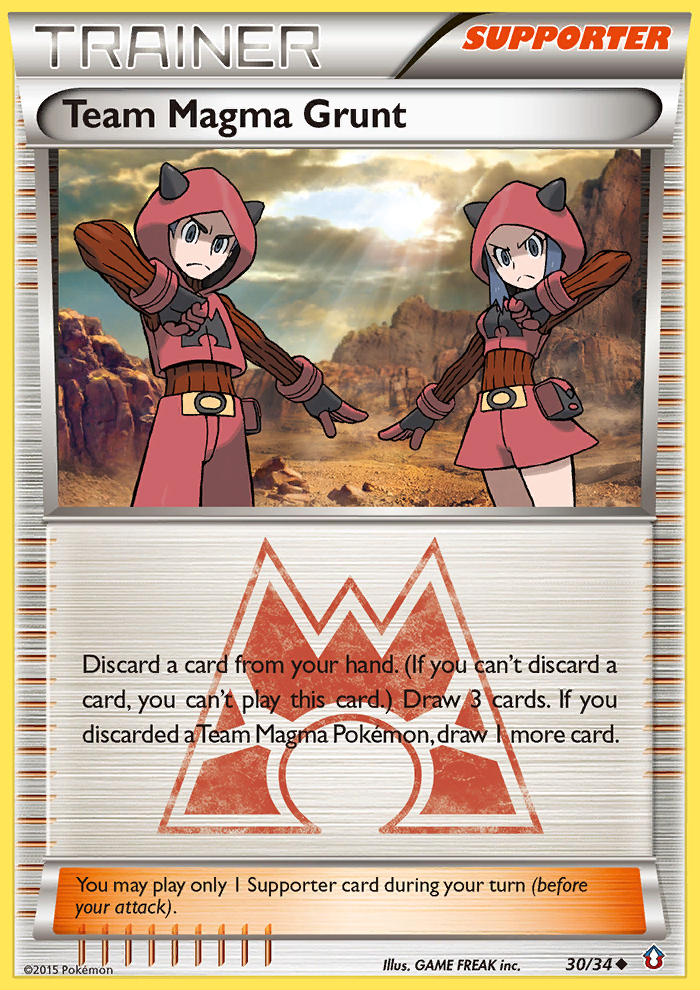 Team Magma Grunt (30/34) [XY: Double Crisis] | Exor Games Dartmouth