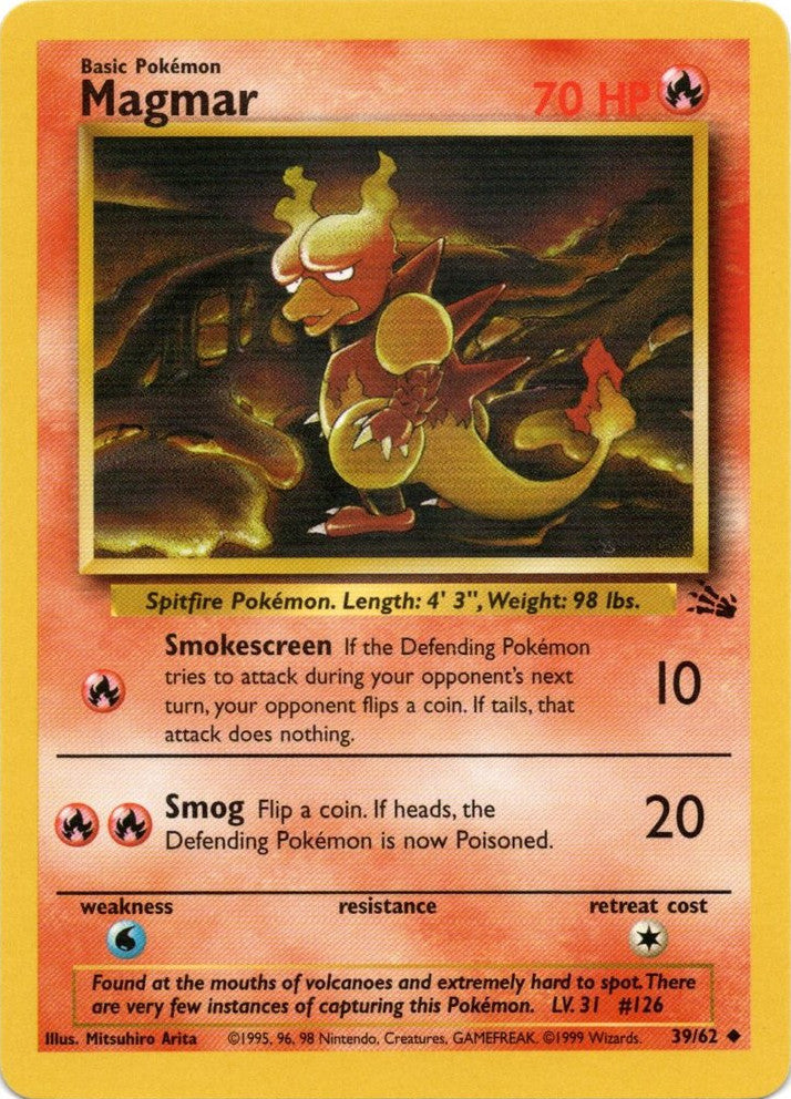 Magmar (39/62) [Fossil Unlimited] | Exor Games Dartmouth