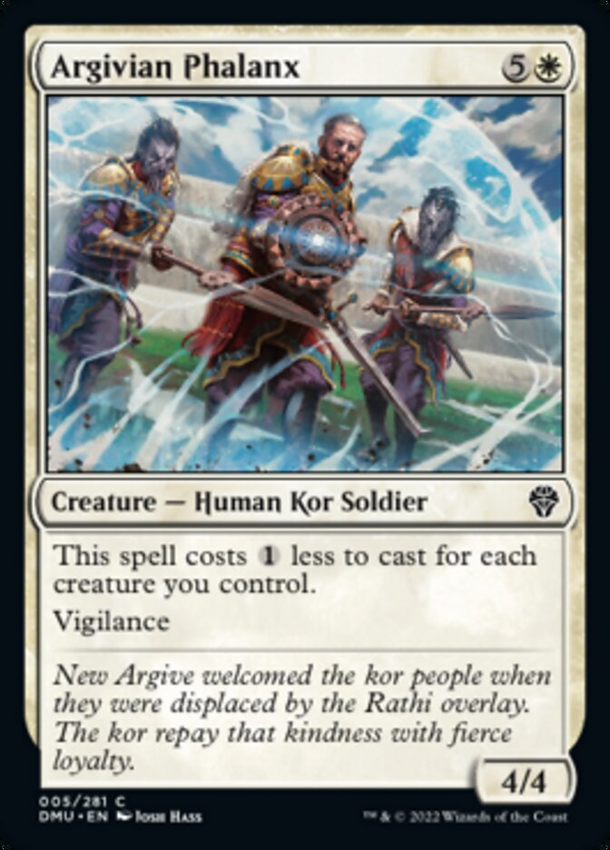 Argivian Phalanx [Dominaria United] | Exor Games Dartmouth