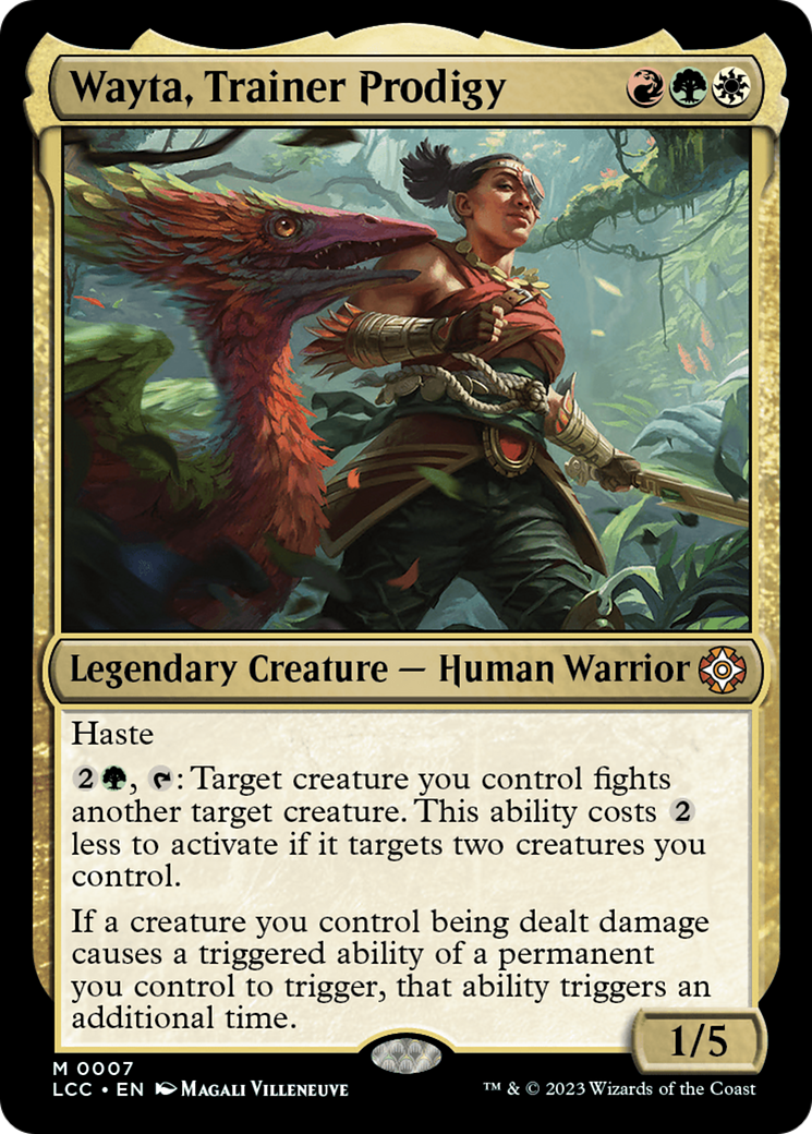 Wayta, Trainer Prodigy [The Lost Caverns of Ixalan Commander] | Exor Games Dartmouth