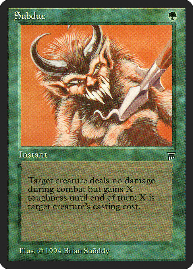 Subdue [Legends] | Exor Games Dartmouth