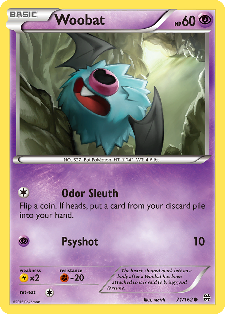 Woobat (71/162) [XY: BREAKthrough] | Exor Games Dartmouth