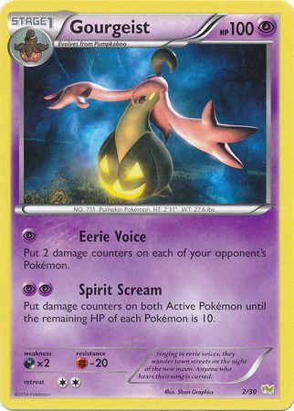 Gourgeist (2/30) [XY: Trainer Kit - Noivern] | Exor Games Dartmouth