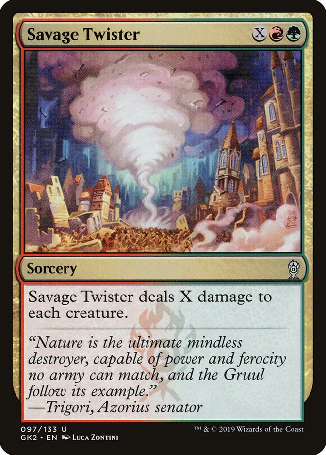 Savage Twister [Ravnica Allegiance Guild Kit] | Exor Games Dartmouth