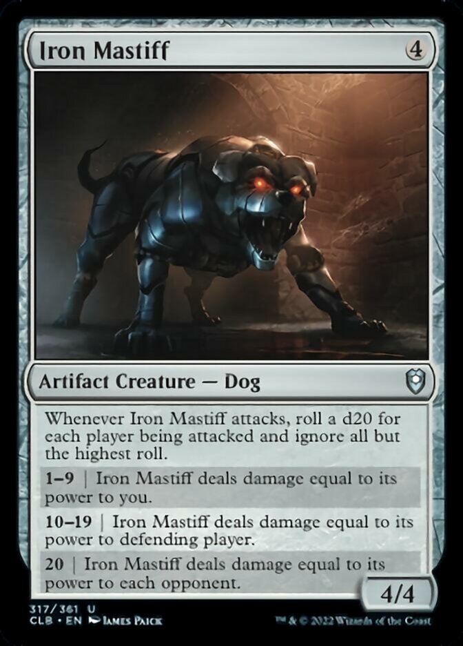Iron Mastiff [Commander Legends: Battle for Baldur's Gate] | Exor Games Dartmouth