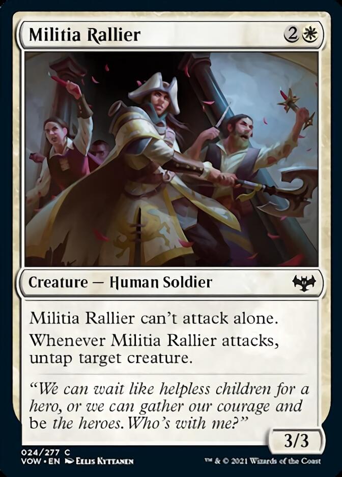 Militia Rallier [Innistrad: Crimson Vow] | Exor Games Dartmouth