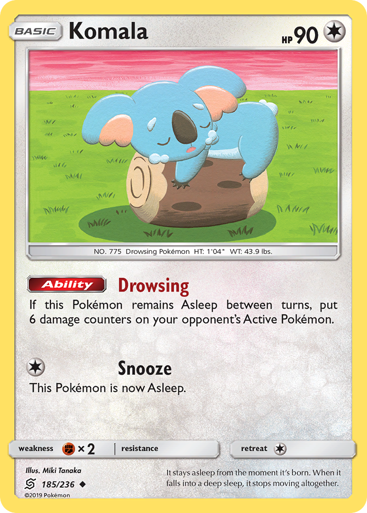 Komala (185/236) [Sun & Moon: Unified Minds] | Exor Games Dartmouth