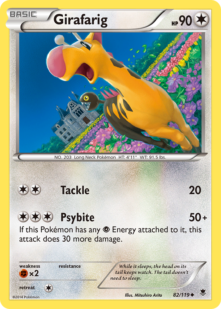 Girafarig (82/119) [XY: Phantom Forces] | Exor Games Dartmouth