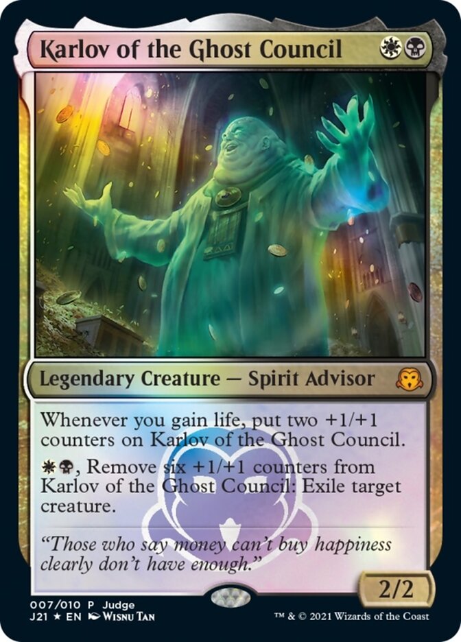 Karlov of the Ghost Council [Judge Gift Cards 2021] | Exor Games Dartmouth