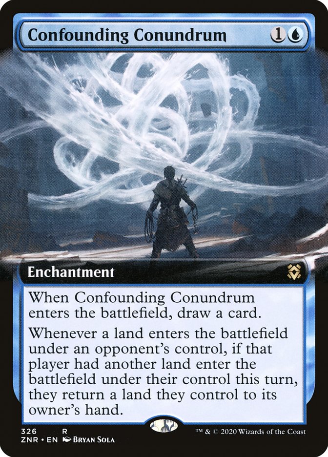 Confounding Conundrum (Extended Art) [Zendikar Rising] | Exor Games Dartmouth