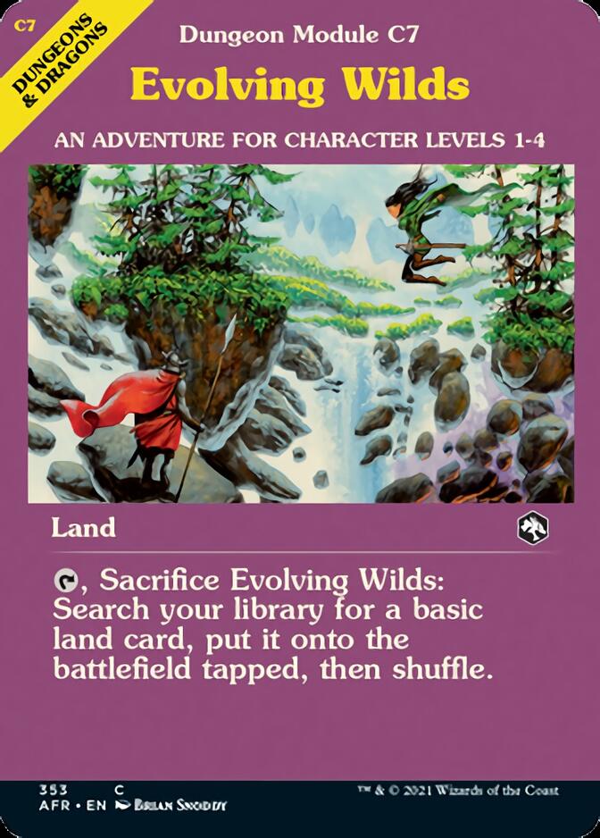 Evolving Wilds (Dungeon Module) [Dungeons & Dragons: Adventures in the Forgotten Realms] | Exor Games Dartmouth