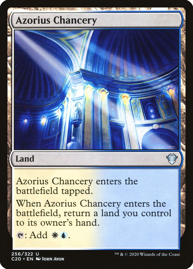 Azorius Chancery [Commander 2020] | Exor Games Dartmouth