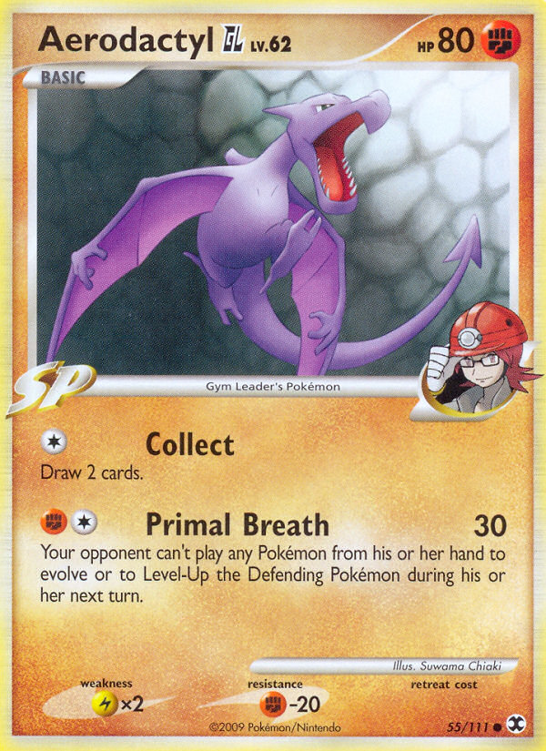 Aerodactyl GL (55/111) [Platinum: Rising Rivals] | Exor Games Dartmouth