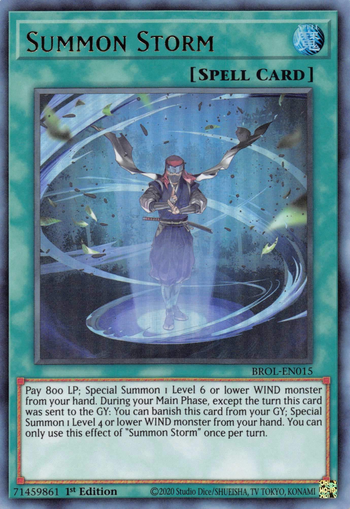 Summon Storm [BROL-EN015] Ultra Rare | Exor Games Dartmouth