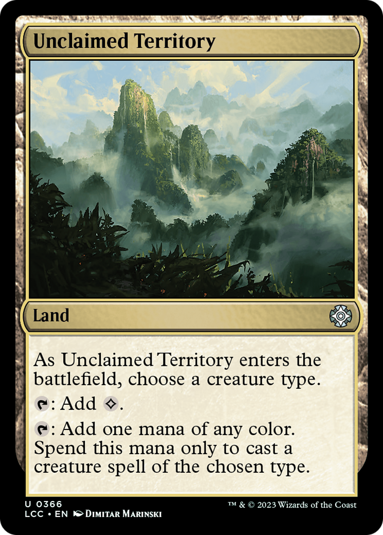 Unclaimed Territory [The Lost Caverns of Ixalan Commander] | Exor Games Dartmouth