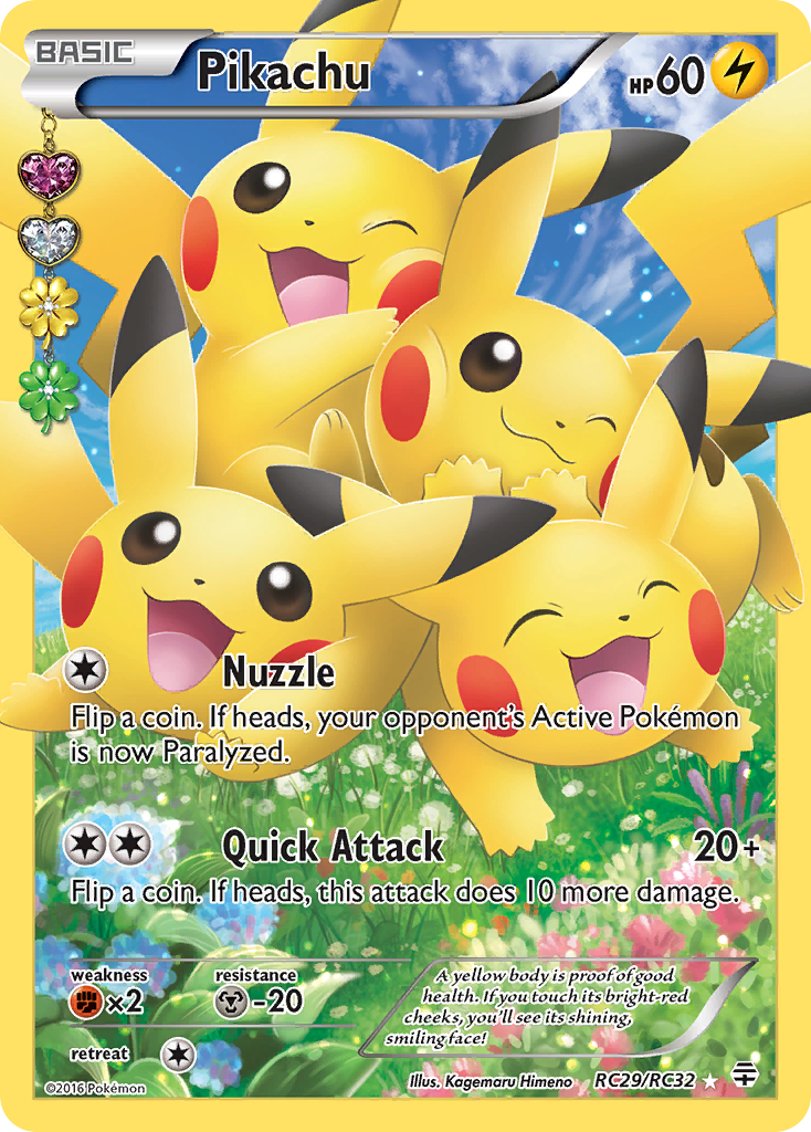 Pikachu (RC29/RC32) [XY: Generations] | Exor Games Dartmouth