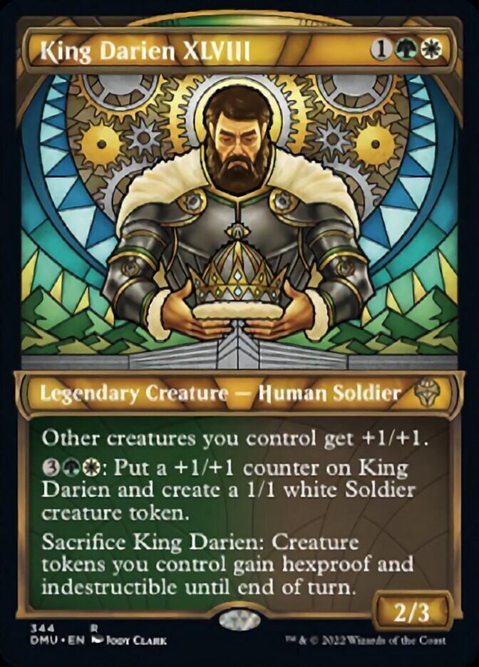 King Darien XLVIII (Showcase Textured) [Dominaria United] | Exor Games Dartmouth