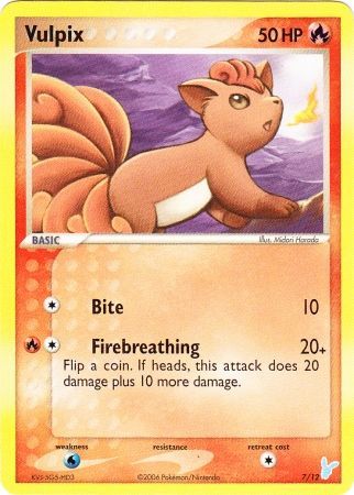 Vulpix (7/12) [EX: Trainer Kit 2 - Minun] | Exor Games Dartmouth