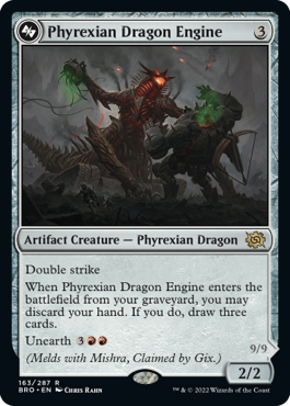 Phyrexian Dragon Engine [The Brothers' War] | Exor Games Dartmouth