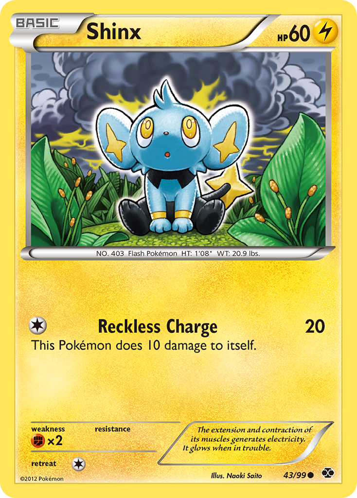 Shinx (43/99) [Black & White: Next Destinies] | Exor Games Dartmouth