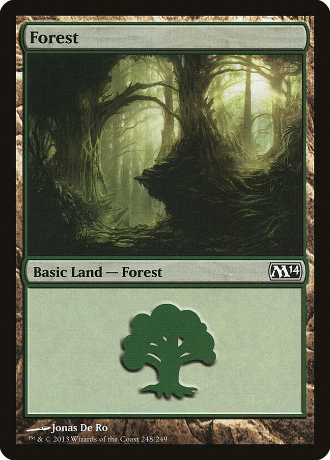 Forest (248) [Magic 2014] | Exor Games Dartmouth