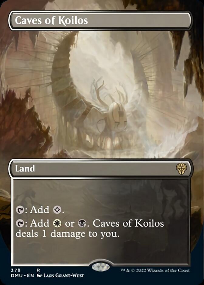 Caves of Koilos (Borderless Alternate Art) [Dominaria United] | Exor Games Dartmouth