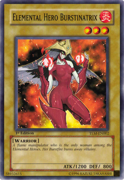 Elemental Hero Burstinatrix [TLM-EN002] Common | Exor Games Dartmouth