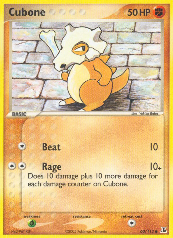 Cubone (60/113) [EX: Delta Species] | Exor Games Dartmouth