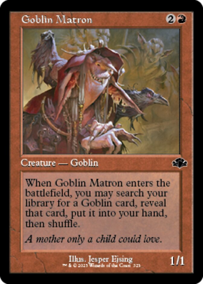 Goblin Matron (Retro) [Dominaria Remastered] | Exor Games Dartmouth