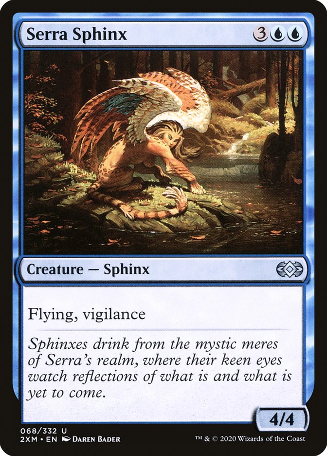 Serra Sphinx [Double Masters] | Exor Games Dartmouth