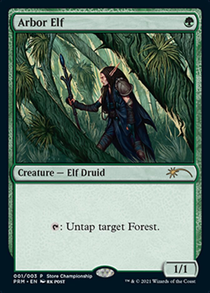 Arbor Elf [Wizards Play Network 2021] | Exor Games Dartmouth