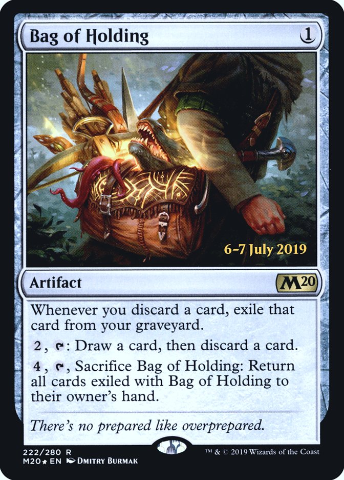 Bag of Holding  [Core Set 2020 Prerelease Promos] | Exor Games Dartmouth