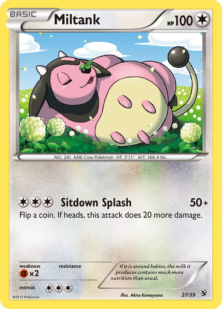 Miltank (27/39) [XY: Kalos Starter Set] | Exor Games Dartmouth