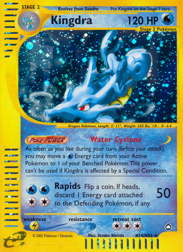 Kingdra (H14/H32) [Aquapolis] | Exor Games Dartmouth