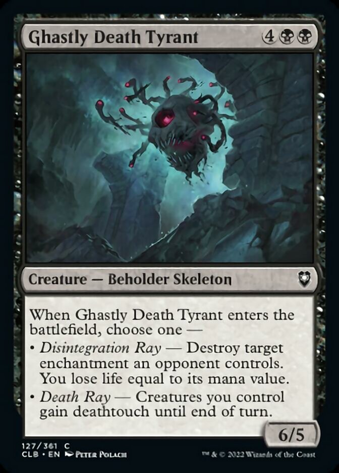 Ghastly Death Tyrant [Commander Legends: Battle for Baldur's Gate] | Exor Games Dartmouth