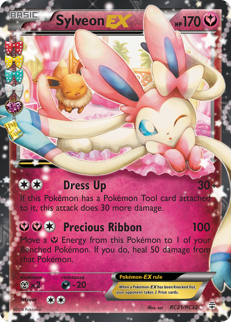 Sylveon EX (RC21/RC32) [XY: Generations] | Exor Games Dartmouth