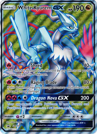 White Kyurem GX (SM141) (Jumbo Card) [Sun & Moon: Black Star Promos] | Exor Games Dartmouth