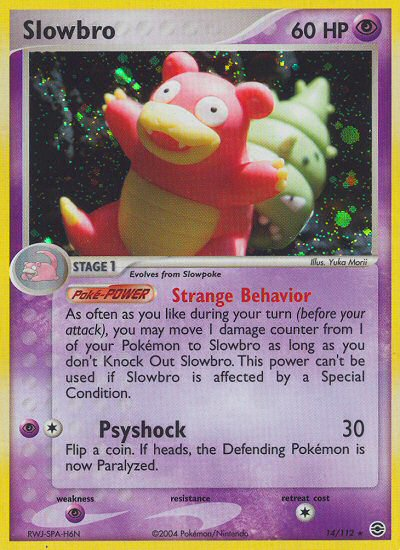 Slowbro (14/112) [EX: FireRed & LeafGreen] | Exor Games Dartmouth