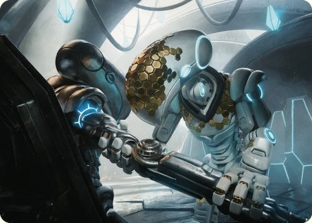 Myr Kinsmith Art Card [Phyrexia: All Will Be One Art Series] | Exor Games Dartmouth