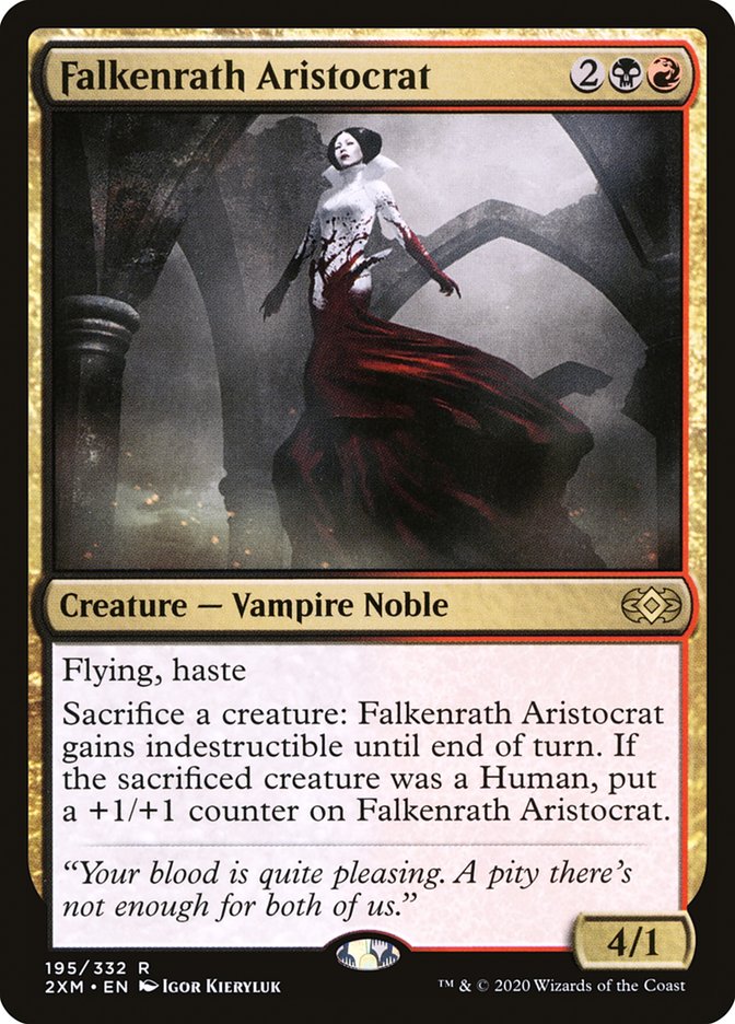 Falkenrath Aristocrat [Double Masters] | Exor Games Dartmouth