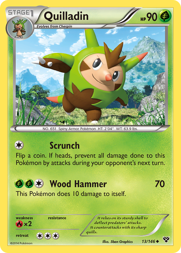 Quilladin (13/146) [XY: Base Set] | Exor Games Dartmouth