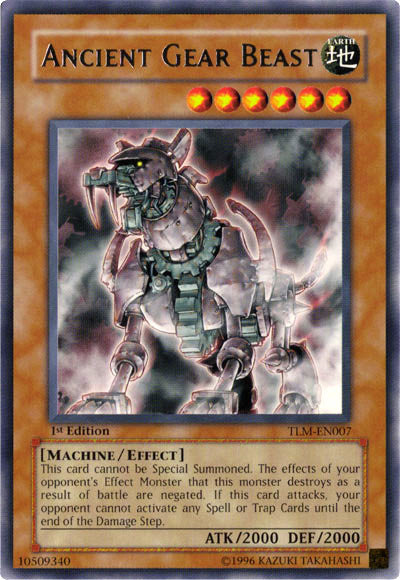 Ancient Gear Beast [TLM-EN007] Rare | Exor Games Dartmouth