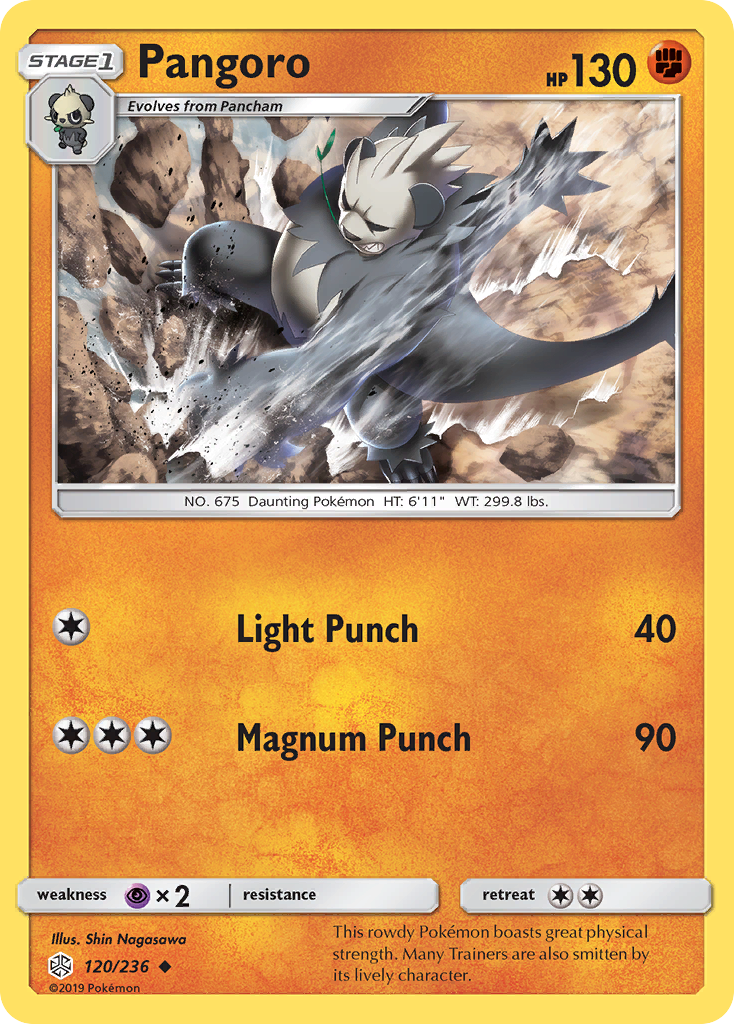 Pangoro (120/236) [Sun & Moon: Cosmic Eclipse] | Exor Games Dartmouth