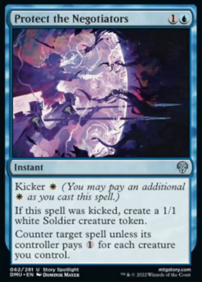 Protect the Negotiators [Dominaria United] | Exor Games Dartmouth