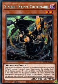 S-Force Rappa Chiyomaru [BLVO-EN011] Secret Rare | Exor Games Dartmouth