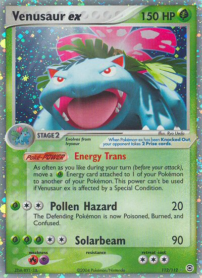 Venusaur ex (112/112) [EX: FireRed & LeafGreen] | Exor Games Dartmouth