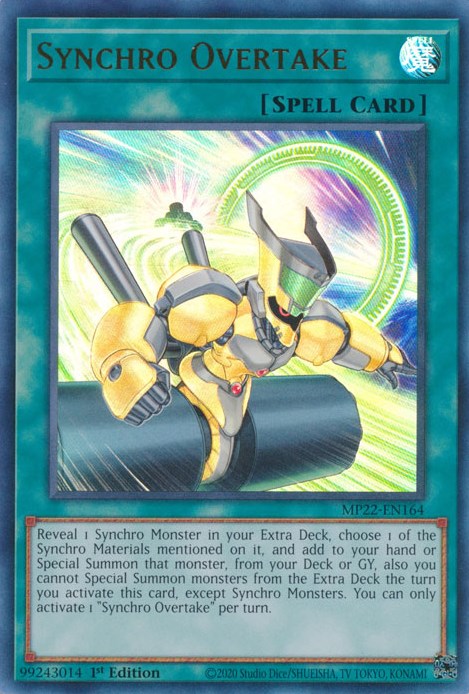 Synchro Overtake [MP22-EN164] Ultra Rare | Exor Games Dartmouth