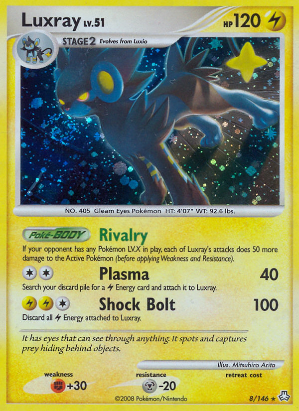 Luxray (8/146) [Diamond & Pearl: Legends Awakened] | Exor Games Dartmouth