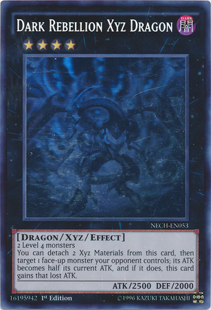 Dark Rebellion Xyz Dragon [NECH-EN053] Ghost Rare | Exor Games Dartmouth